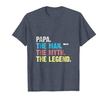 Ladda upp bild till gallerivisning, Mens The Man The Myth The Legend Shirt for Mens Papa Dad 62395
