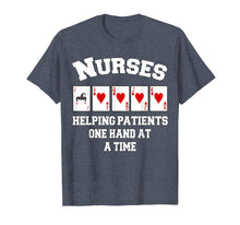 Ladda upp bild till gallerivisning, Funny shirts V-neck Tank top Hoodie sweatshirt usa uk au ca gifts for Nurses Helping Patients One Hand At A Time Tshirt - Flush 1243210

