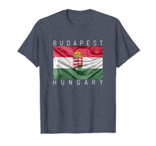 Ladda upp bild till gallerivisning, Funny shirts V-neck Tank top Hoodie sweatshirt usa uk au ca gifts for Budapest T-Shirt Flag of Hungary with Coat of Arms Souvenir 2693916
