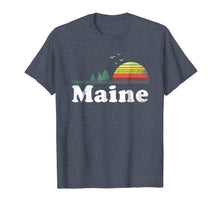 Ladda upp bild till gallerivisning, Retro Maine State Maine Home T Shirt 1285901
