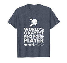Ladda upp bild till gallerivisning, World's Okayest Ping Pong Player Tshirt - Trophy
