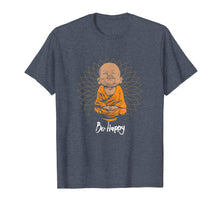 Ladda upp bild till gallerivisning, Be Happy Shirt Zen Little Buddha Tshirt Mandala T-Shirt Gift
