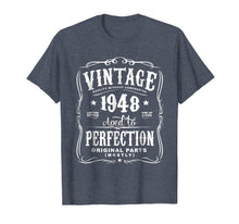 Ladda upp bild till gallerivisning, Funny shirts V-neck Tank top Hoodie sweatshirt usa uk au ca gifts for Vintage Made In 1948 T-Shirt 70th Birthday Gift 2500041
