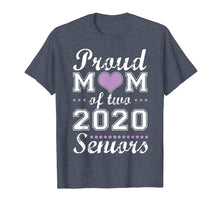 Ladda upp bild till gallerivisning, Funny shirts V-neck Tank top Hoodie sweatshirt usa uk au ca gifts for Proud mom of two 2020 senior graduate graduation tshirt 1422798
