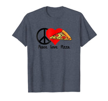 Ladda upp bild till gallerivisning, Funny shirts V-neck Tank top Hoodie sweatshirt usa uk au ca gifts for Peace Love Pizza T-Shirt Shirt Tee - Eat Food Party Slice Pi 2170606

