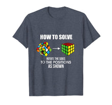 Ladda upp bild till gallerivisning, Funny shirts V-neck Tank top Hoodie sweatshirt usa uk au ca gifts for How To Solve Puzzle Cube - Funny Cubing Skills T-Shirt 950771
