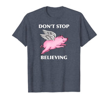 Ladda upp bild till gallerivisning, Funny shirts V-neck Tank top Hoodie sweatshirt usa uk au ca gifts for Don't Stop Believing Flying Pig With Wings Standard T Shirt 2516727

