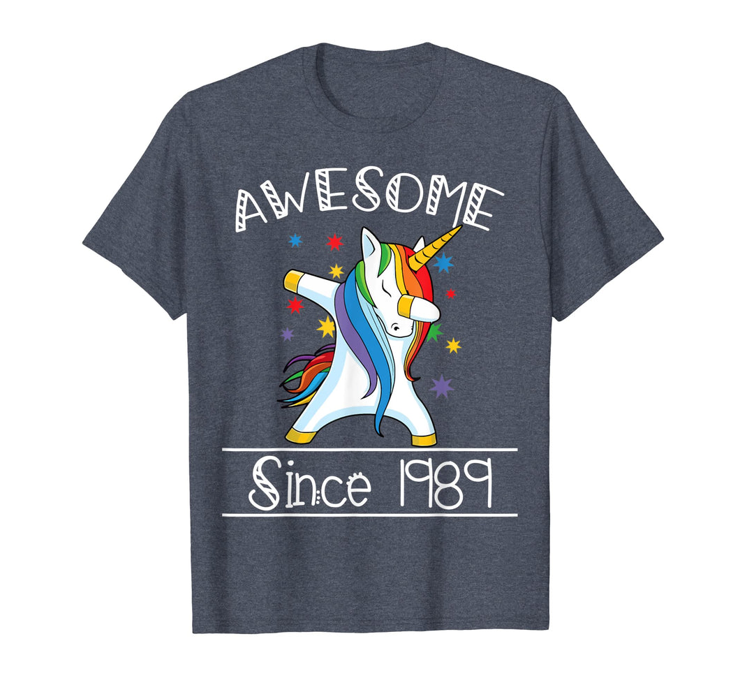 Funny shirts V-neck Tank top Hoodie sweatshirt usa uk au ca gifts for 30th Birthday Gifts Vintage 89 Awesome Since 1989 3284397
