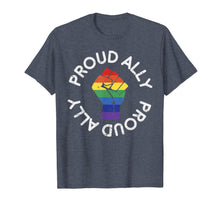 Ladda upp bild till gallerivisning, Proud Ally Gay Pride Shirt LGBT Gay Lesbian Protest Gift 171870
