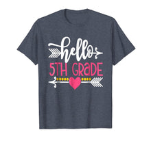 Ladda upp bild till gallerivisning, Hello 5th Grade Teacher Kids Back to School Gift Fifth Shirt 731615
