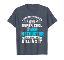 Ladda upp bild till gallerivisning, Funny shirts V-neck Tank top Hoodie sweatshirt usa uk au ca gifts for Super Cool Swim Instructor Swimming Teacher Gift Shirt 2312630

