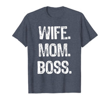 Ladda upp bild till gallerivisning, Wife Mom Boss Lady Mother's Day T-Shirt
