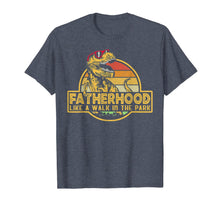 Ladda upp bild till gallerivisning, Fatherhood Like A Walk In The Park Father&#39;s Day Dad Gifts T-Shirt 38351
