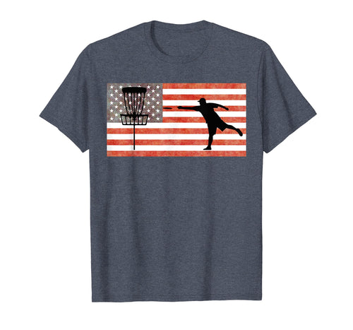 Funny shirts V-neck Tank top Hoodie sweatshirt usa uk au ca gifts for Disc Golf Gifts: Disc Golfing USA Flag T Shirt 2193072