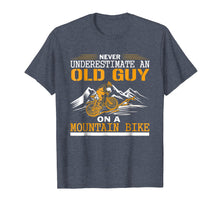 Ladda upp bild till gallerivisning, Funny shirts V-neck Tank top Hoodie sweatshirt usa uk au ca gifts for Mens Never Underestimate an Old Guy on a Mountain Bike T-shirt 1605462
