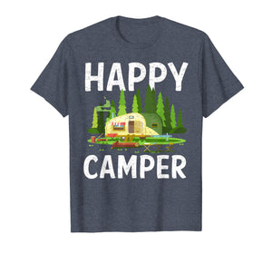 Funny shirts V-neck Tank top Hoodie sweatshirt usa uk au ca gifts for Happy Camper Tee Nature Camp Trailer RV Cute T-Shirt Gifts 828906