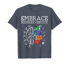Ladda upp bild till gallerivisning, Neurodiversity Shirt - Embrace Adhd Autism Asd Tshirt Gift
