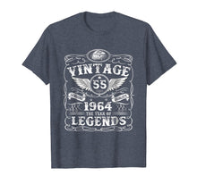 Ladda upp bild till gallerivisning, Funny shirts V-neck Tank top Hoodie sweatshirt usa uk au ca gifts for 55th Birthday Gift Shirt 55 years old Vintage 1964 T-Shirt 2813434

