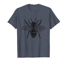 Ladda upp bild till gallerivisning, Fun Graphic Bee T-Shirt Funny Biologist Queen Insect Tshirt
