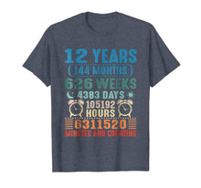Ladda upp bild till gallerivisning, Funny shirts V-neck Tank top Hoodie sweatshirt usa uk au ca gifts for 12 Years Old Shirt - 12th Birthday Vintage 144 Months Gift 497101
