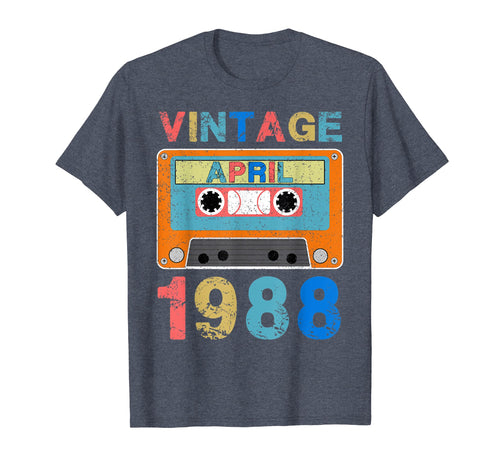 Funny shirts V-neck Tank top Hoodie sweatshirt usa uk au ca gifts for April 1988 Vintage 31st Birthday Gifts T-shirt Decoration 2472592