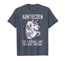 Ladda upp bild till gallerivisning, Funny shirts V-neck Tank top Hoodie sweatshirt usa uk au ca gifts for Auntiecorn TShirt Cute Unicorn Lover Mother Day Gift Aunt 306305
