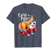 Ladda upp bild till gallerivisning, Potter Corgi Harry Pawter Cute Corgi Dogs T-Shirt
