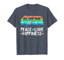 Ladda upp bild till gallerivisning, Funny shirts V-neck Tank top Hoodie sweatshirt usa uk au ca gifts for Funny Peace Love Hippiness Peace Van Hippie Bus Rainbow Tee 489232
