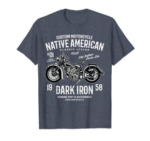 Ladda upp bild till gallerivisning, Native American Classic Motorcycle Biker T-Shirt 764864
