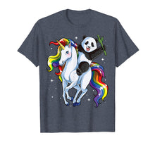 Ladda upp bild till gallerivisning, Funny shirts V-neck Tank top Hoodie sweatshirt usa uk au ca gifts for Panda Shirts for Girls Riding Unicorn Pandicorn Women Gifts 510583
