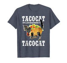 Ladda upp bild till gallerivisning, Tacocat Spelled Backwards Is Tacocat Funny Cat Shirt
