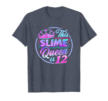 Ladda upp bild till gallerivisning, Funny shirts V-neck Tank top Hoodie sweatshirt usa uk au ca gifts for This Slime Queen Is 12 T Shirt Girls Birthday Party Gift Kit 4223416

