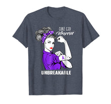 Ladda upp bild till gallerivisning, Funny shirts V-neck Tank top Hoodie sweatshirt usa uk au ca gifts for CURE CJD Warrior Unbreakable Shirt CURE CJD Awareness Gift 3884810
