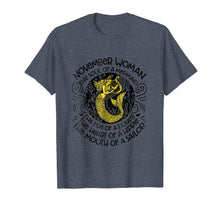 Ladda upp bild till gallerivisning, Funny shirts V-neck Tank top Hoodie sweatshirt usa uk au ca gifts for November Woman The Soul Of A Mermaid T-shirt Gift For Women 2167904
