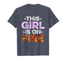 Ladda upp bild till gallerivisning, Funny shirts V-neck Tank top Hoodie sweatshirt usa uk au ca gifts for This Girl Is On Fire Strong Woman Feminist T Shirt 2255722
