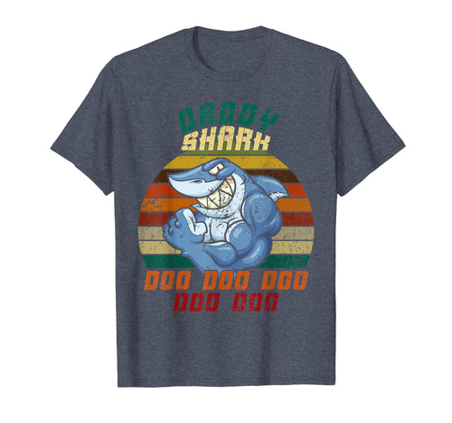 Funny shirts V-neck Tank top Hoodie sweatshirt usa uk au ca gifts for Daddy Shark T-shirt Doo Doo Doo Gifts for Father Dad 2050264