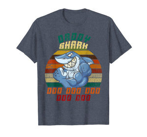 Funny shirts V-neck Tank top Hoodie sweatshirt usa uk au ca gifts for Daddy Shark T-shirt Doo Doo Doo Gifts for Father Dad 2050264