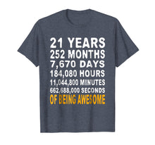 Ladda upp bild till gallerivisning, Funny shirts V-neck Tank top Hoodie sweatshirt usa uk au ca gifts for 21st Birthday Gifts T Shirt 21 Years Old Being Awesome Tee 425748
