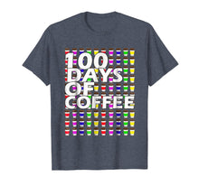 Ladda upp bild till gallerivisning, Funny shirts V-neck Tank top Hoodie sweatshirt usa uk au ca gifts for Coffee Teacher Shirt 100 Coffee Cups 100th Day School 2045152

