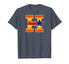 Ladda upp bild till gallerivisning, Houston Baseball H | Vintage H-Town Crush City Texas Gift T-Shirt 34089
