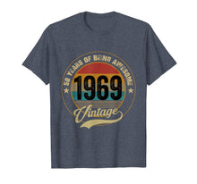 Ladda upp bild till gallerivisning, Awesome Since 1969 T-Shirt 50th Birthday Gifts 50 Year Old T-Shirt 104251
