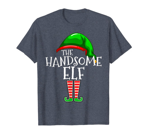 Handsome Elf Group Matching Family Christmas Gifts Holiday T-Shirt 885513