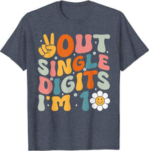 Ladda upp bild till gallerivisning, Groovy minshirts Out Ensiffrig I'm 10 Retro 10 årsdag T shirt
