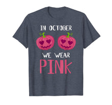 Ladda upp bild till gallerivisning, In October We Wear Pink Pumpkin Breast Cancer Awareness Gift T-Shirt 198704
