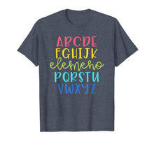 Ladda upp bild till gallerivisning, Cute Teacher Shirt - Alphabet Shirt - Elemeno 516681
