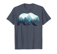 Ladda upp bild till gallerivisning, Bear Double Exposure Surreal Wildlife Animal T-Shirt 157137
