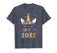 Ladda upp bild till gallerivisning, Kid Unicorn First Day Of School Class Of 2032 Grow With Me  T-Shirt 106568
