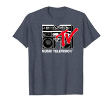 Ladda upp bild till gallerivisning, MTV Logo Red Boombox Graphic T-Shirt 147315

