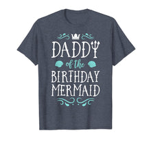 Ladda upp bild till gallerivisning, Daddy Of The Birthday Mermaid Gifts Merman Family Matching T-Shirt-649261
