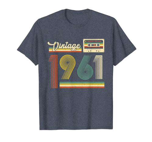 59th Birthday Gifts Cassette Vintage 1961 59 Years Old T-Shirt-941376